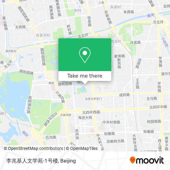 李兆基人文学苑-1号楼 map