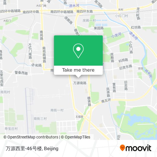 万源西里-46号楼 map