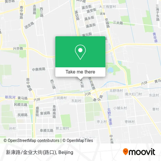 新康路/金业大街(路口) map