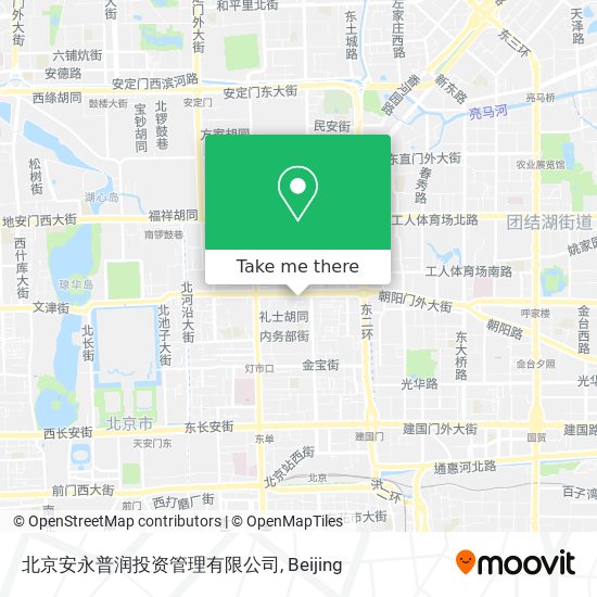 北京安永普润投资管理有限公司 map