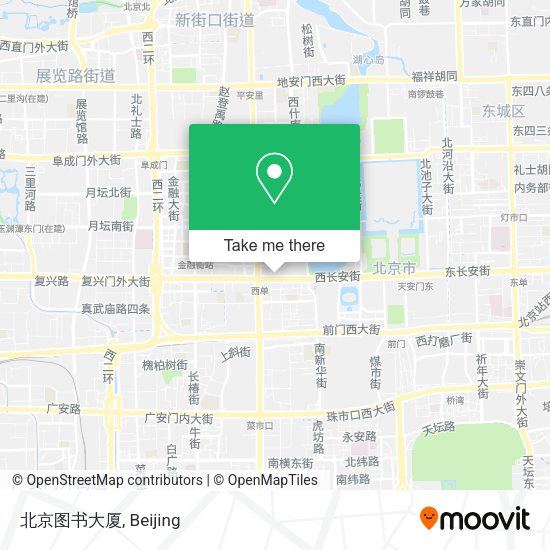 北京图书大厦 map