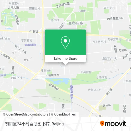 朝阳区24小时自助图书馆 map