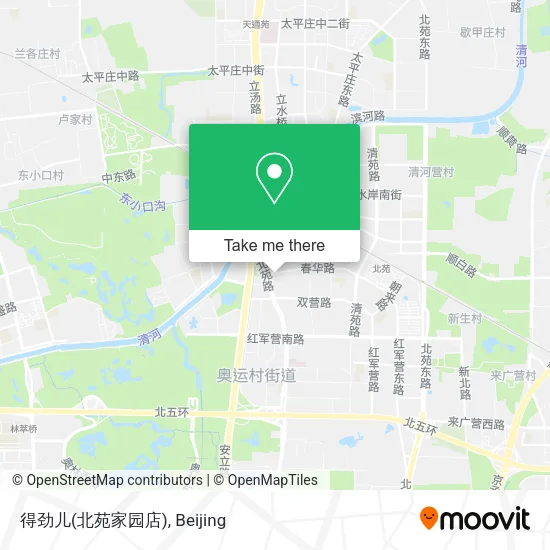 得劲儿(北苑家园店) map