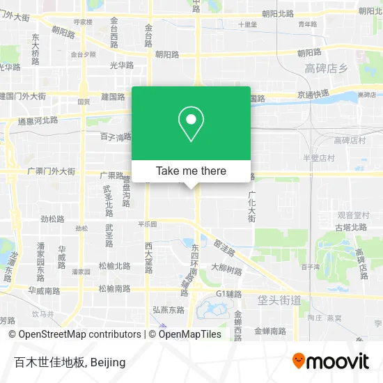 百木世佳地板 map