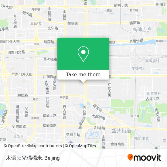 木语阳光榻榻米 map