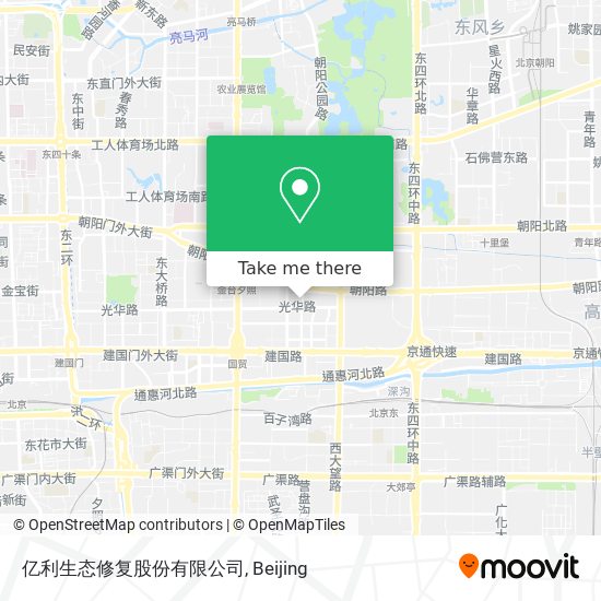 亿利生态修复股份有限公司 map