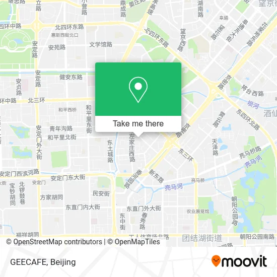 GEECAFE map