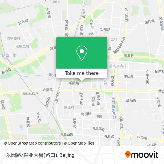 乐园路/兴业大街(路口) map