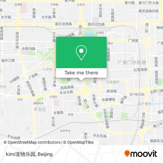 kimi宠物乐园 map