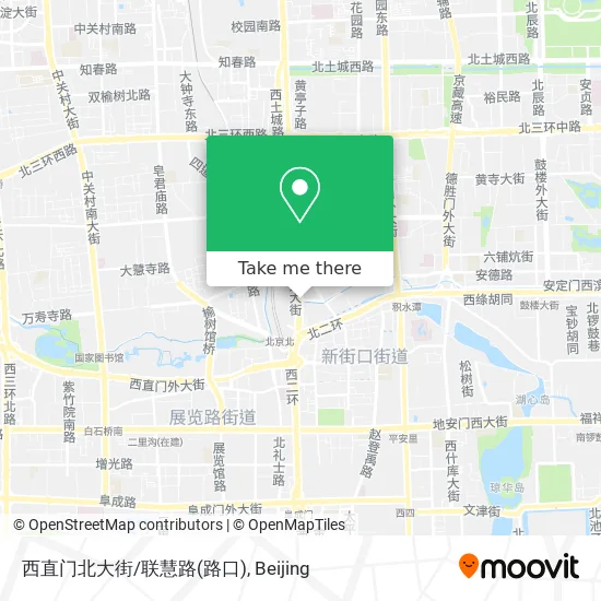 西直门北大街/联慧路(路口) map