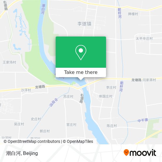 潮白河 map