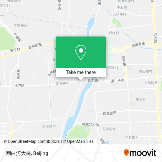潮白河大桥 map