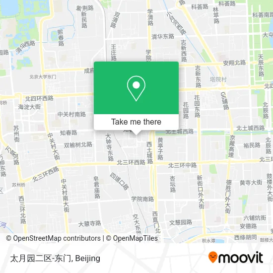 太月园二区-东门 map