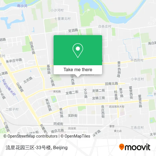 流星花园三区-33号楼 map