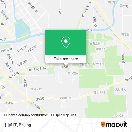 团瓢庄 map