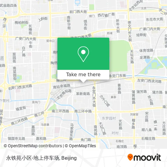 永铁苑小区-地上停车场 map