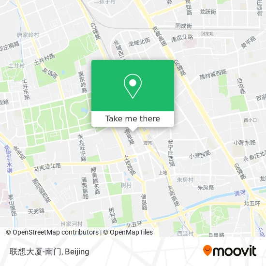 联想大厦-南门 map