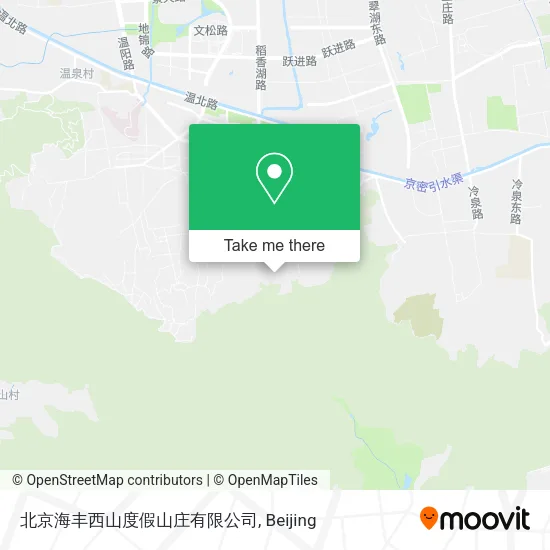 北京海丰西山度假山庄有限公司 map