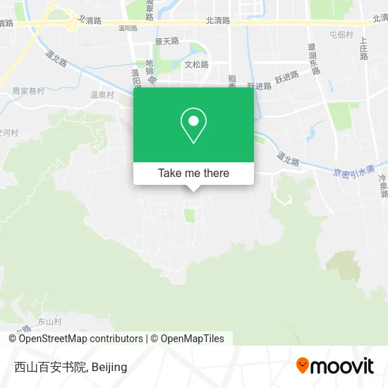 西山百安书院 map