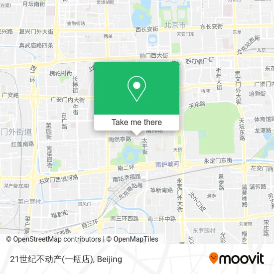 21世纪不动产(一瓶店) map