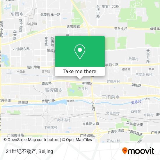 21世纪不动产 map