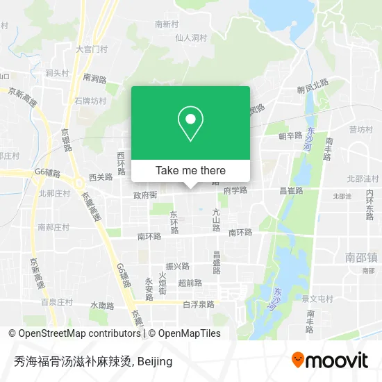 秀海福骨汤滋补麻辣烫 map
