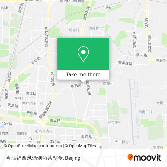 今满福西凤酒烟酒茶副食 map
