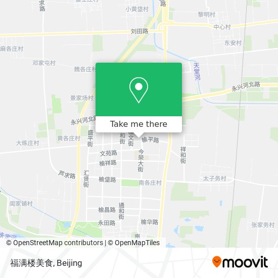 福满楼美食 map