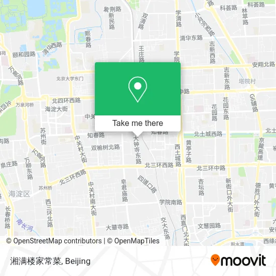 湘满楼家常菜 map