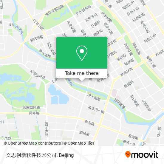文思创新软件技术公司 map