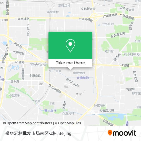 盛华宏林批发市场南区-J栋 map