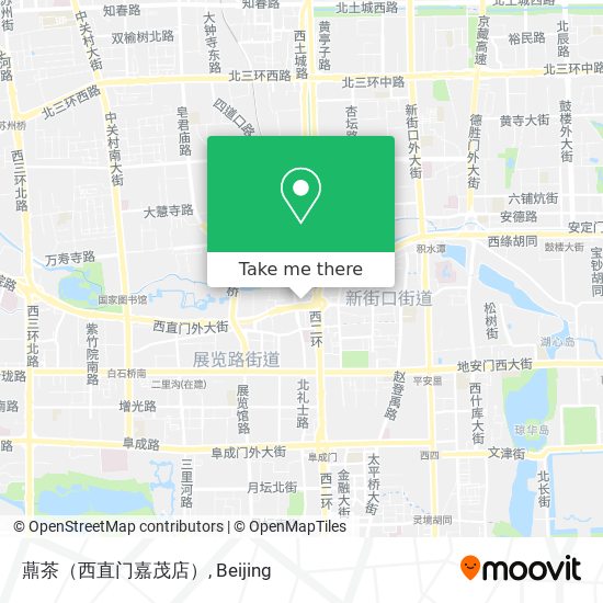 薡茶（西直门嘉茂店） map