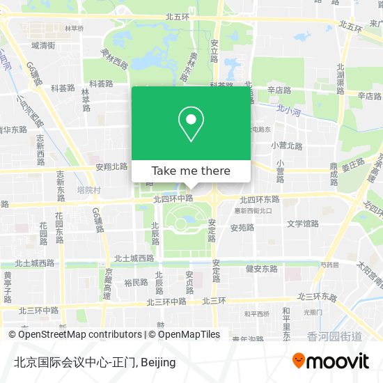 北京国际会议中心-正门 map