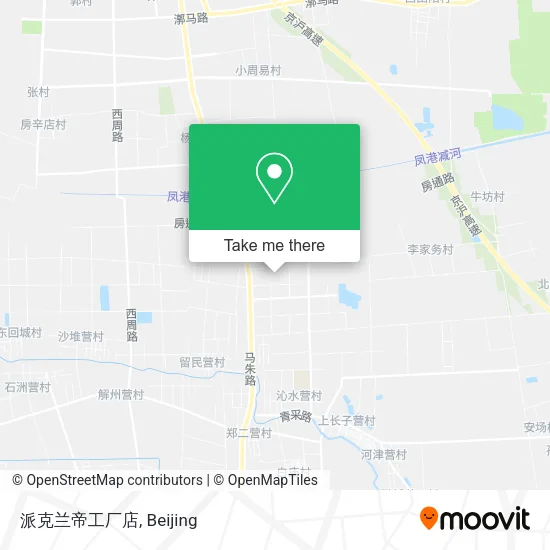 派克兰帝工厂店 map