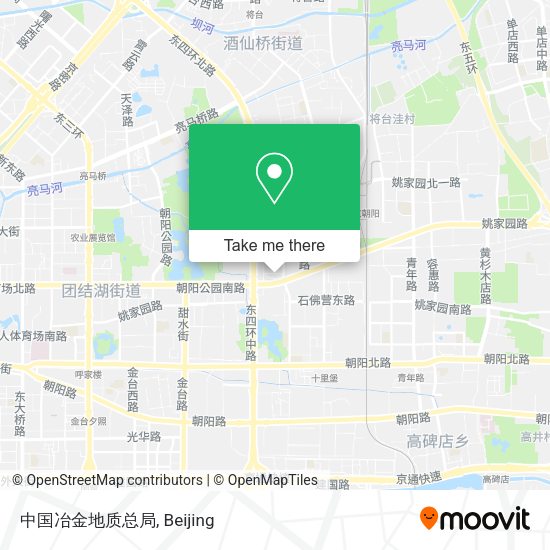 中国冶金地质总局 map