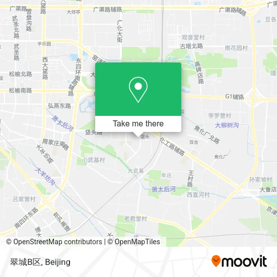 翠城B区 map