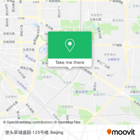垡头翠城盛园-125号楼 map