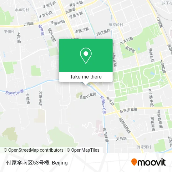 付家窑南区53号楼 map