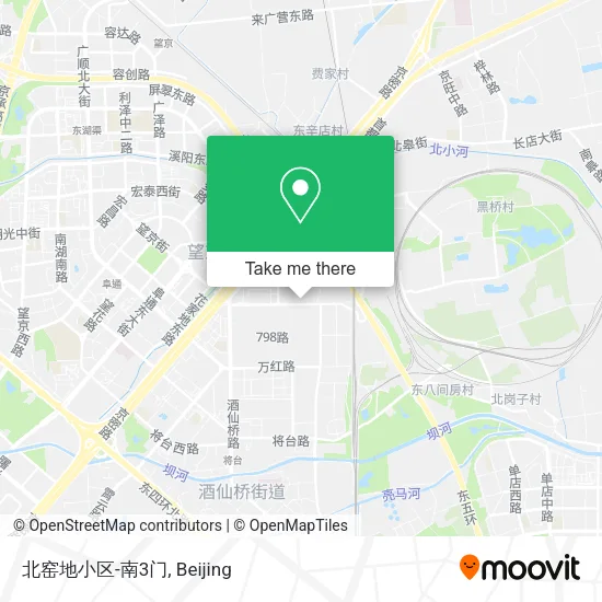 北窑地小区-南3门 map