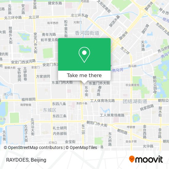 RAYDOES map