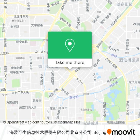上海爱可生信息技术股份有限公司北京分公司 map