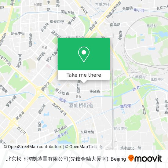 北京松下控制装置有限公司(先锋金融大厦南) map