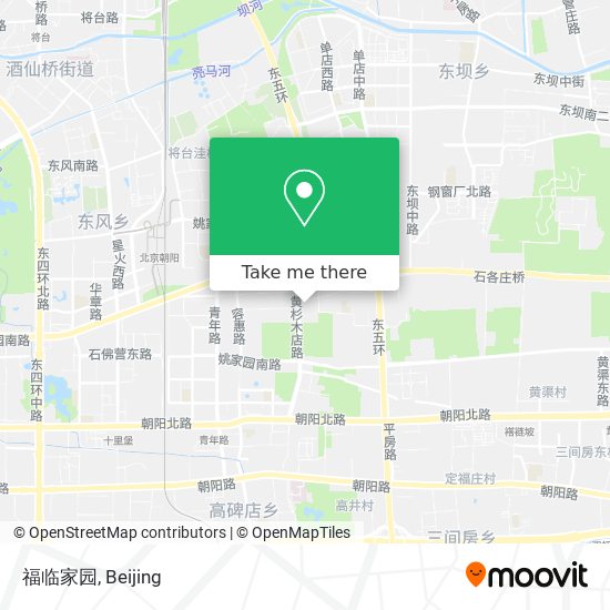福临家园 map