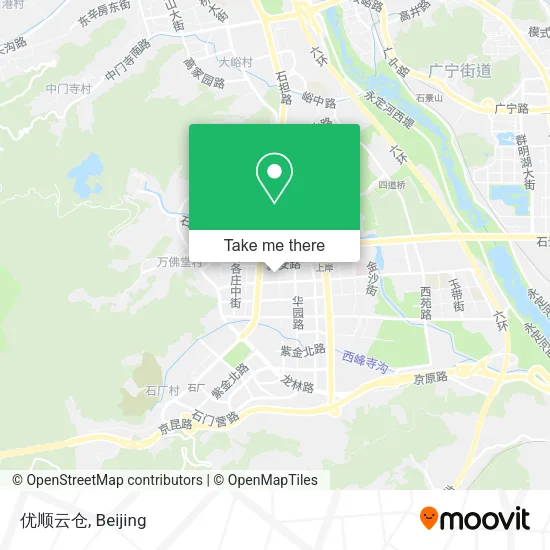 优顺云仓 map