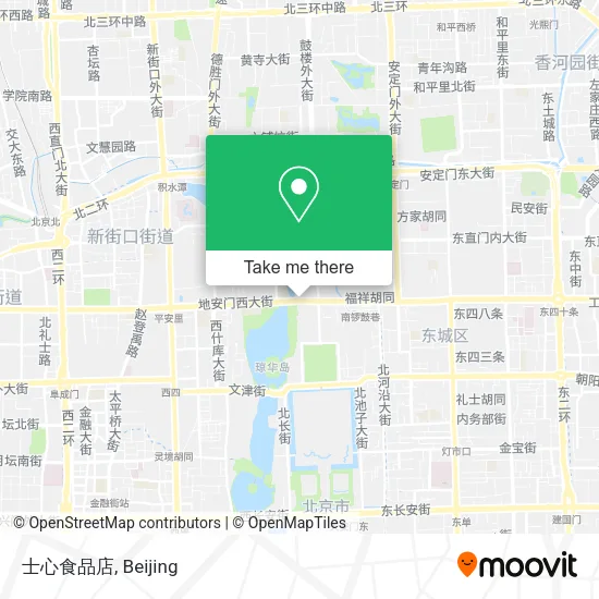 士心食品店 map