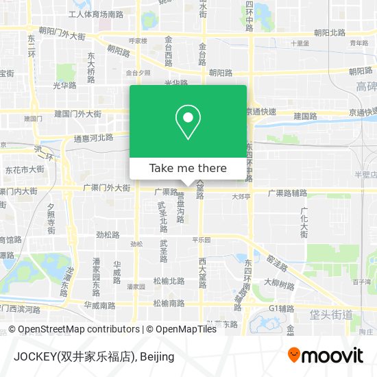 JOCKEY(双井家乐福店) map
