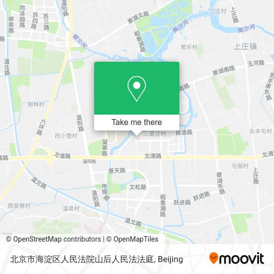 北京市海淀区人民法院山后人民法法庭 map