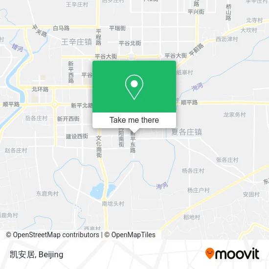 凯安居 map