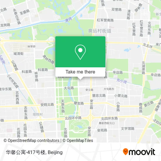 华馨公寓-417号楼 map