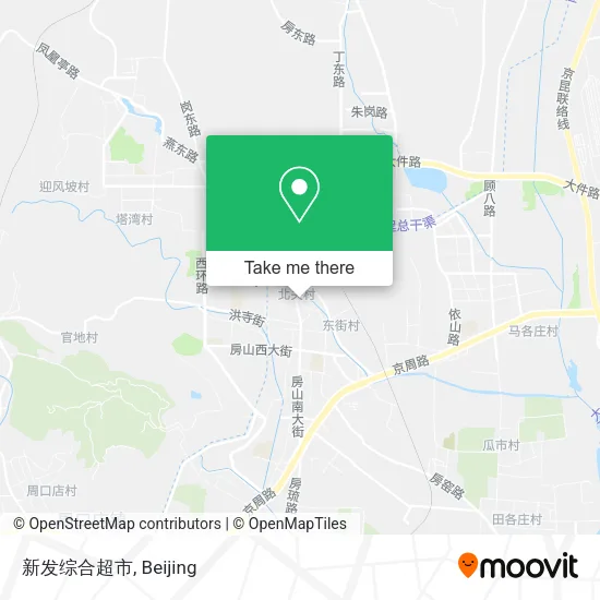 新发综合超市 map